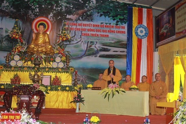 Thanh Hóa: Lễ bổ nhiệm trụ trì chùa Thiên Thanh