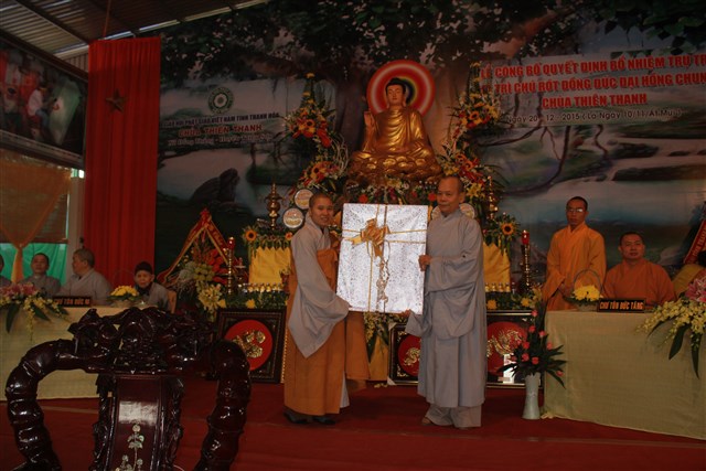 Thanh Hóa: Lễ bổ nhiệm trụ trì chùa Thiên Thanh