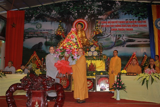 Thanh Hóa: Lễ bổ nhiệm trụ trì chùa Thiên Thanh