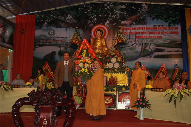Thanh Hóa: Lễ bổ nhiệm trụ trì chùa Thiên Thanh