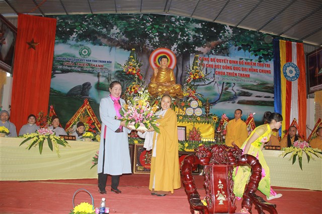 Thanh Hóa: Lễ bổ nhiệm trụ trì chùa Thiên Thanh