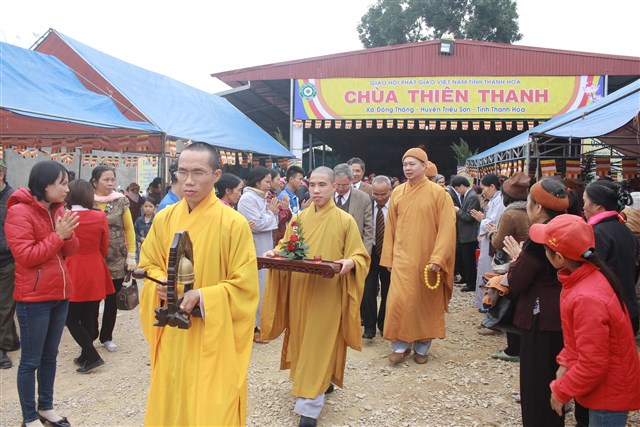 Thanh Hóa: Lễ bổ nhiệm trụ trì chùa Thiên Thanh