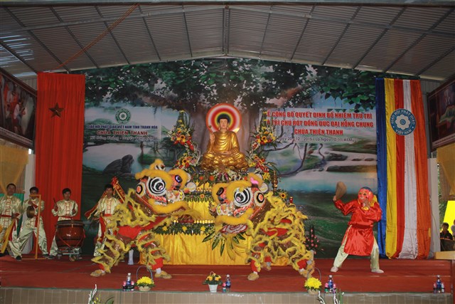 Thanh Hóa: Lễ bổ nhiệm trụ trì chùa Thiên Thanh