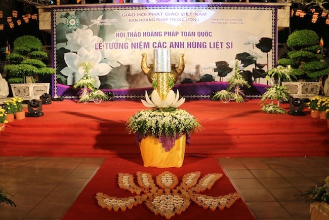 Hội thảo Hoằng pháp: Lễ truy niệm các anh hùng liệt sĩ