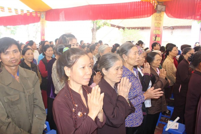 Lễ bổ nhiệm trụ trì chùa Yên Hoành
