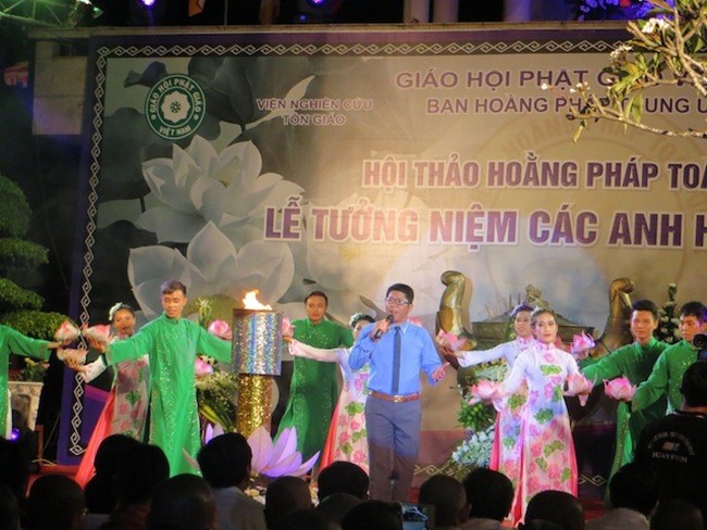 Hội thảo Hoằng pháp: Lễ truy niệm các anh hùng liệt sĩ