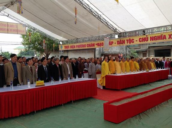 Vĩnh Phúc: Bổ Nhiệm Trụ trì- Khởi công xây chùa Thiên Phúc.