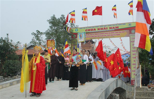 Thanh Hóa: Khai mạc lễ hội văn hóa truyền thống chùa Khải Nam