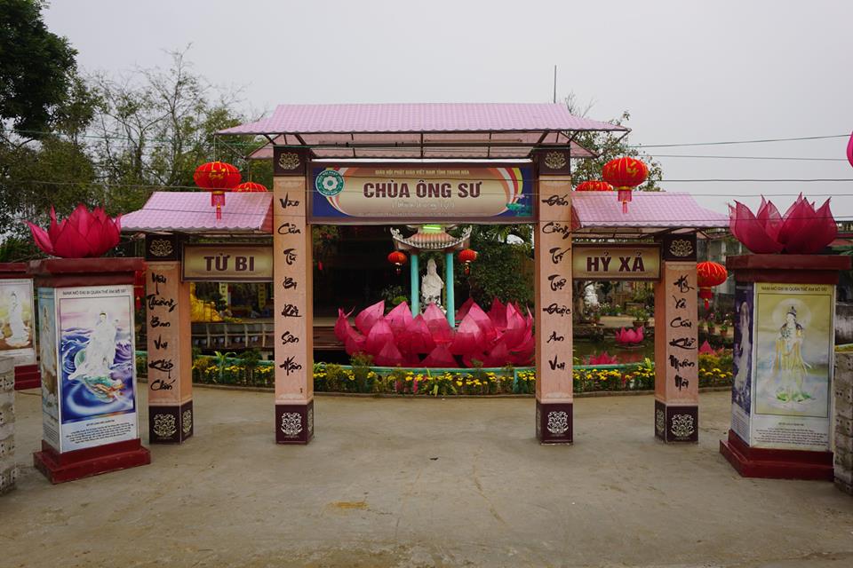 Thanh Hóa: Các cháu Mầm Non về chùa học Phật