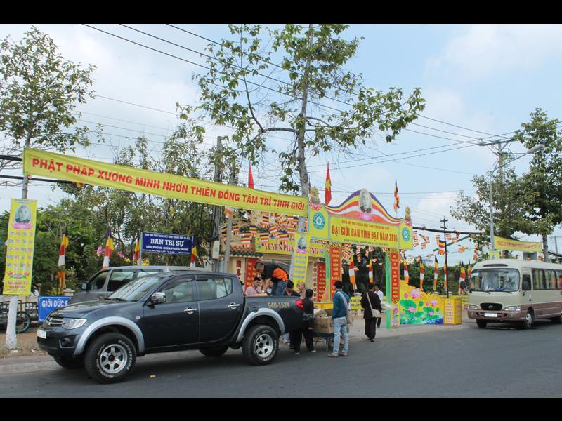 Đồng Tháp: Chuẩn Bị Công Tác Đại Giới Đàn Đã Hoàn Tất