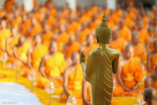 Thái Lan: Hình ảnh Tu viện Wat Phra Dhammakaya tổ chức cuộc Hành hương vì hòa bình