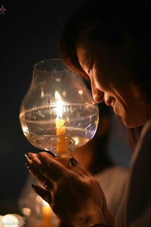 Thái Lan: Chùm ảnh thiêng liêng lễ Magha Puja tại tu viện Wat Dhammakaya