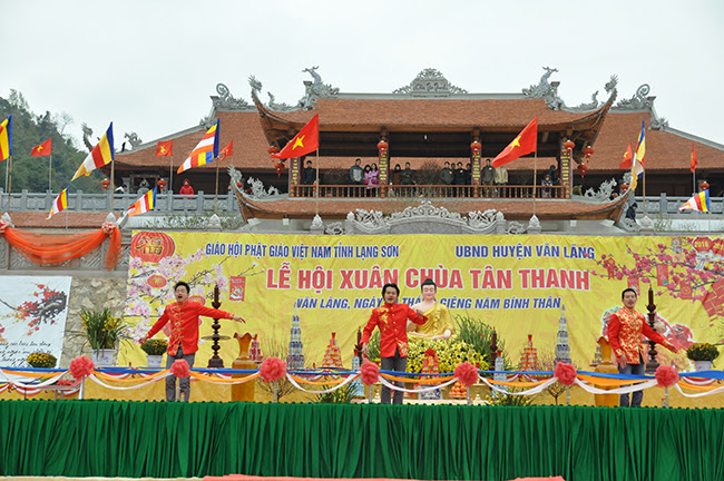 Khai mạc Lễ hội Xuân chùa Tân Thanh