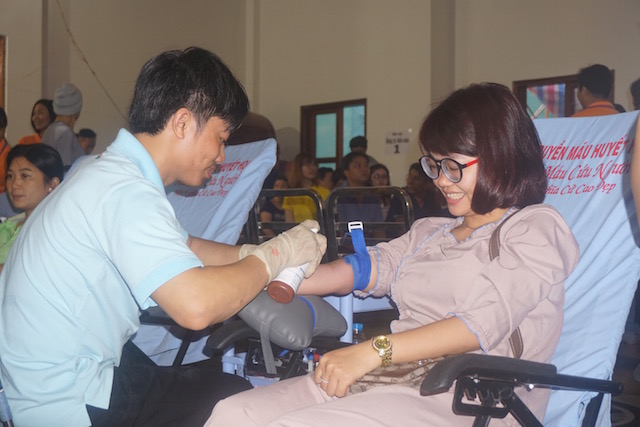Chùa Giác Ngộ - Quỹ Đạo Phật Ngày Nay tổ chức chương trình hiến máu nhân đạo lần 4