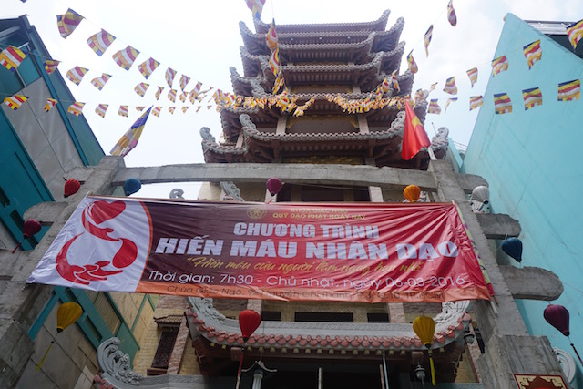Chùa Giác Ngộ - Quỹ Đạo Phật Ngày Nay tổ chức chương trình hiến máu nhân đạo lần 4