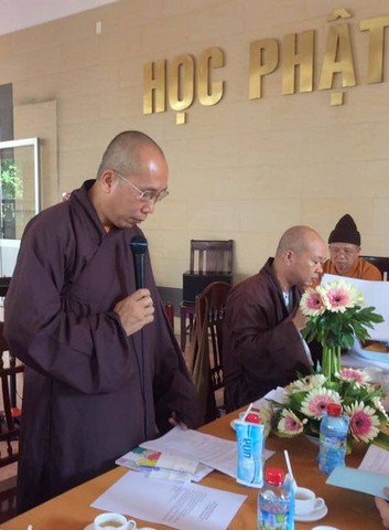 Ban Giáo Dục Tăng Ni Trung Ương Viếng thăm và làm việc tại trường Trung Cao Phật Học