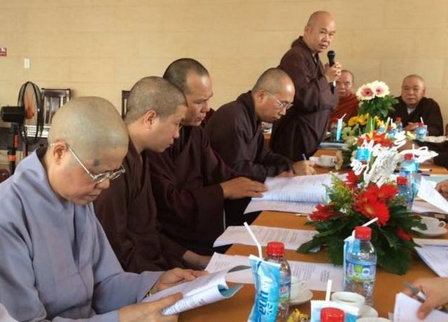 Ban Giáo Dục Tăng Ni Trung Ương Viếng thăm và làm việc tại trường Trung Cao Phật Học