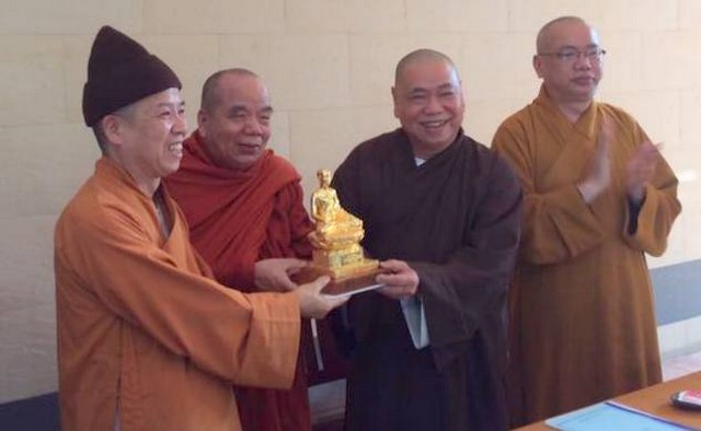 Ban Giáo Dục Tăng Ni Trung Ương Viếng thăm và làm việc tại trường Trung Cao Phật Học