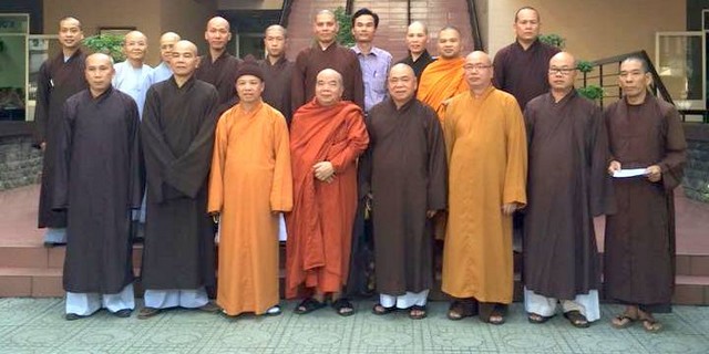 Ban Giáo Dục Tăng Ni Trung Ương Viếng thăm và làm việc tại trường Trung Cao Phật Học