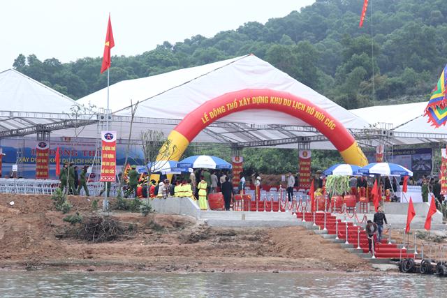 Thái Nguyên: Lễ động thổ khởi công xây dựng khu du lịch tâm linh Hồ Núi Cốc