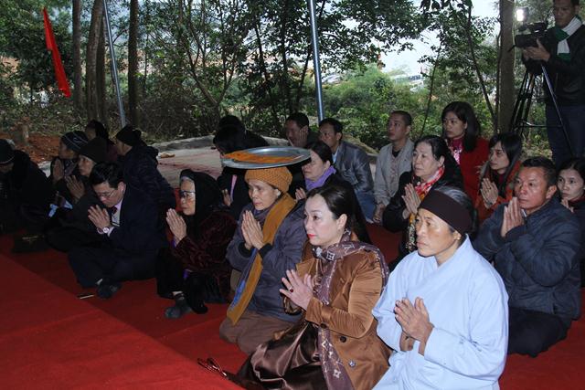 Thái Nguyên: Lễ động thổ khởi công xây dựng khu du lịch tâm linh Hồ Núi Cốc