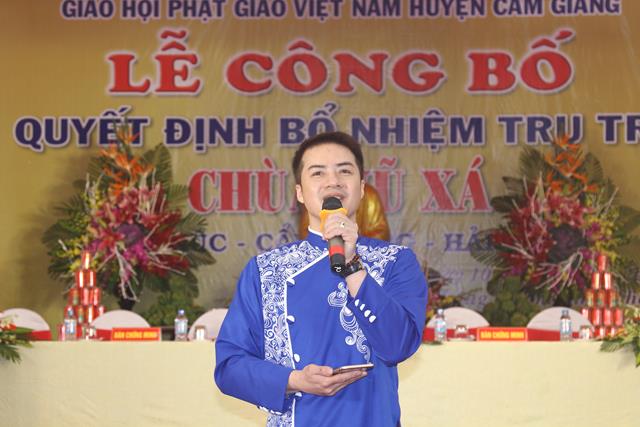 Hải Dương: Lễ công bố quyết định bổ nhiệm trụ trì chùa Vũ Xá