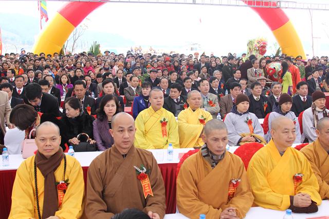 Thái Nguyên: Lễ động thổ khởi công xây dựng khu du lịch tâm linh Hồ Núi Cốc