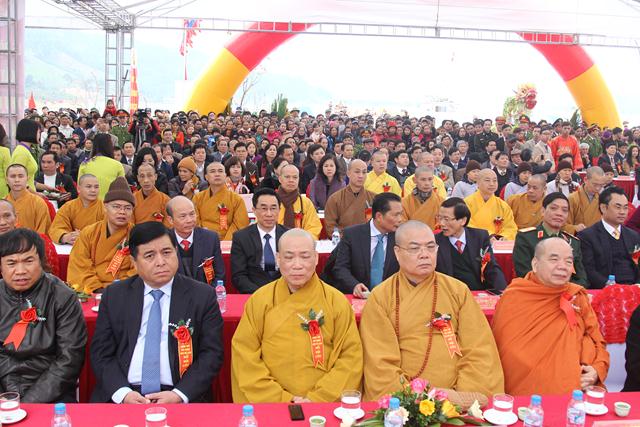Thái Nguyên: Lễ động thổ khởi công xây dựng khu du lịch tâm linh Hồ Núi Cốc