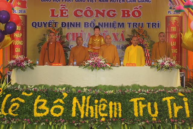 Hải Dương: Lễ công bố quyết định bổ nhiệm trụ trì chùa Vũ Xá