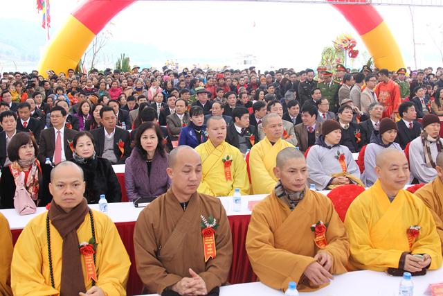Thái Nguyên: Lễ động thổ khởi công xây dựng khu du lịch tâm linh Hồ Núi Cốc