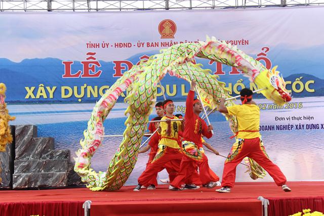 Thái Nguyên: Lễ động thổ khởi công xây dựng khu du lịch tâm linh Hồ Núi Cốc