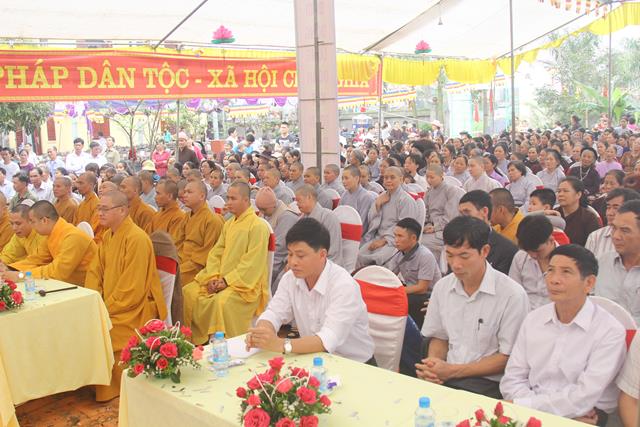 Hải Dương: Lễ công bố quyết định bổ nhiệm trụ trì chùa Vũ Xá