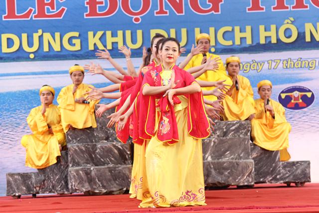 Thái Nguyên: Lễ động thổ khởi công xây dựng khu du lịch tâm linh Hồ Núi Cốc