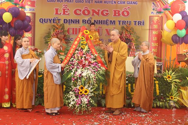 Hải Dương: Lễ công bố quyết định bổ nhiệm trụ trì chùa Vũ Xá