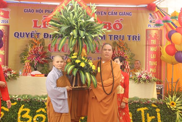 Hải Dương: Lễ công bố quyết định bổ nhiệm trụ trì chùa Vũ Xá