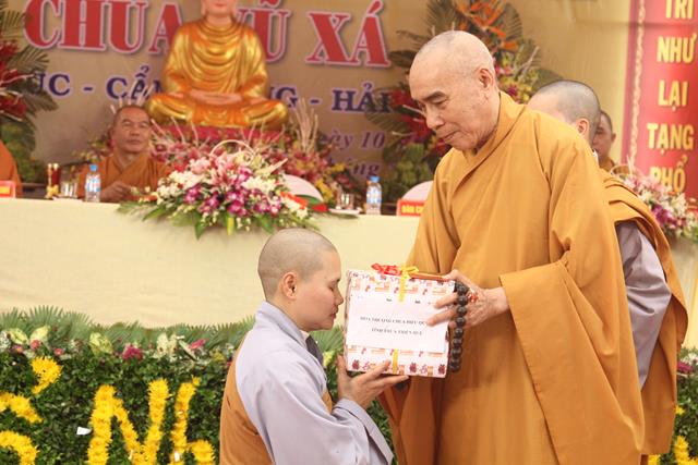 Hải Dương: Lễ công bố quyết định bổ nhiệm trụ trì chùa Vũ Xá