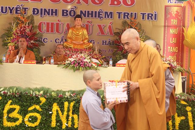 Hải Dương: Lễ công bố quyết định bổ nhiệm trụ trì chùa Vũ Xá