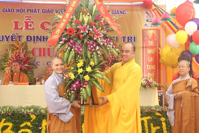 Hải Dương: Lễ công bố quyết định bổ nhiệm trụ trì chùa Vũ Xá