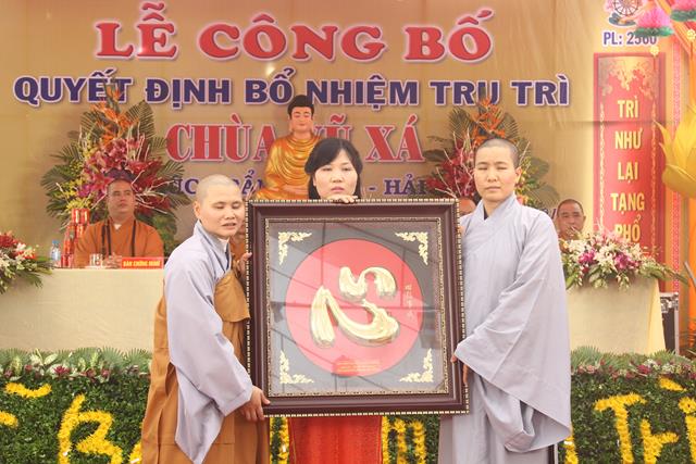 Hải Dương: Lễ công bố quyết định bổ nhiệm trụ trì chùa Vũ Xá