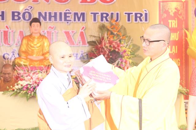Hải Dương: Lễ công bố quyết định bổ nhiệm trụ trì chùa Vũ Xá