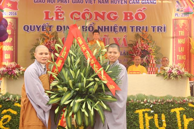 Hải Dương: Lễ công bố quyết định bổ nhiệm trụ trì chùa Vũ Xá