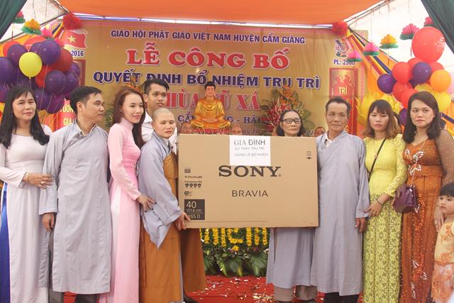Hải Dương: Lễ công bố quyết định bổ nhiệm trụ trì chùa Vũ Xá