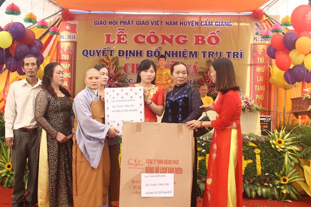 Hải Dương: Lễ công bố quyết định bổ nhiệm trụ trì chùa Vũ Xá