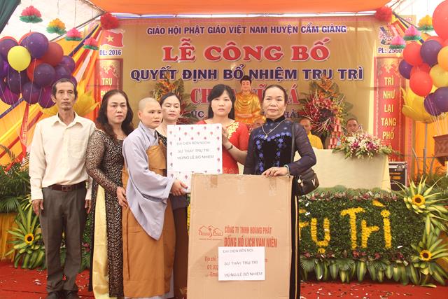 Hải Dương: Lễ công bố quyết định bổ nhiệm trụ trì chùa Vũ Xá
