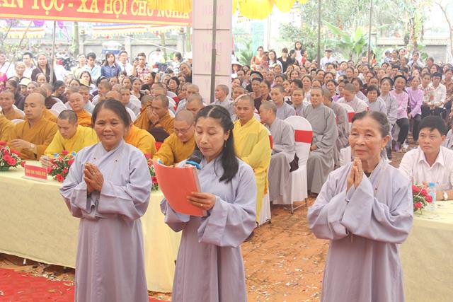 Hải Dương: Lễ công bố quyết định bổ nhiệm trụ trì chùa Vũ Xá