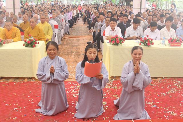 Hải Dương: Lễ công bố quyết định bổ nhiệm trụ trì chùa Vũ Xá