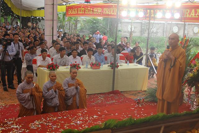 Hải Dương: Lễ công bố quyết định bổ nhiệm trụ trì chùa Vũ Xá