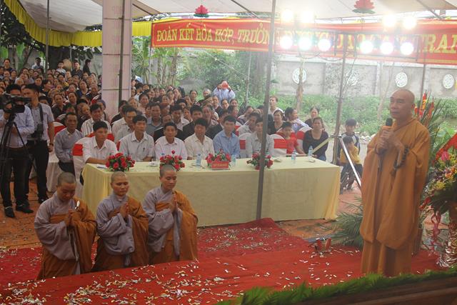 Hải Dương: Lễ công bố quyết định bổ nhiệm trụ trì chùa Vũ Xá