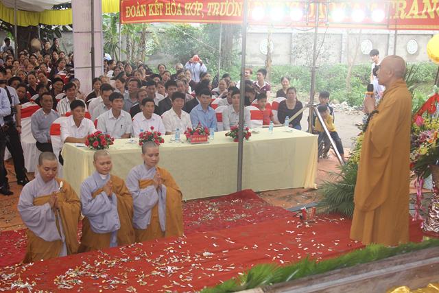 Hải Dương: Lễ công bố quyết định bổ nhiệm trụ trì chùa Vũ Xá