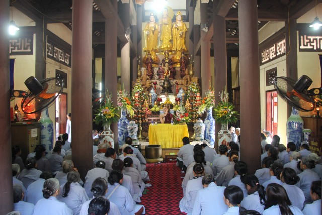 Thái Bình: Đại lễ tưởng niệm tứ ân tại chùa Từ Xuyên